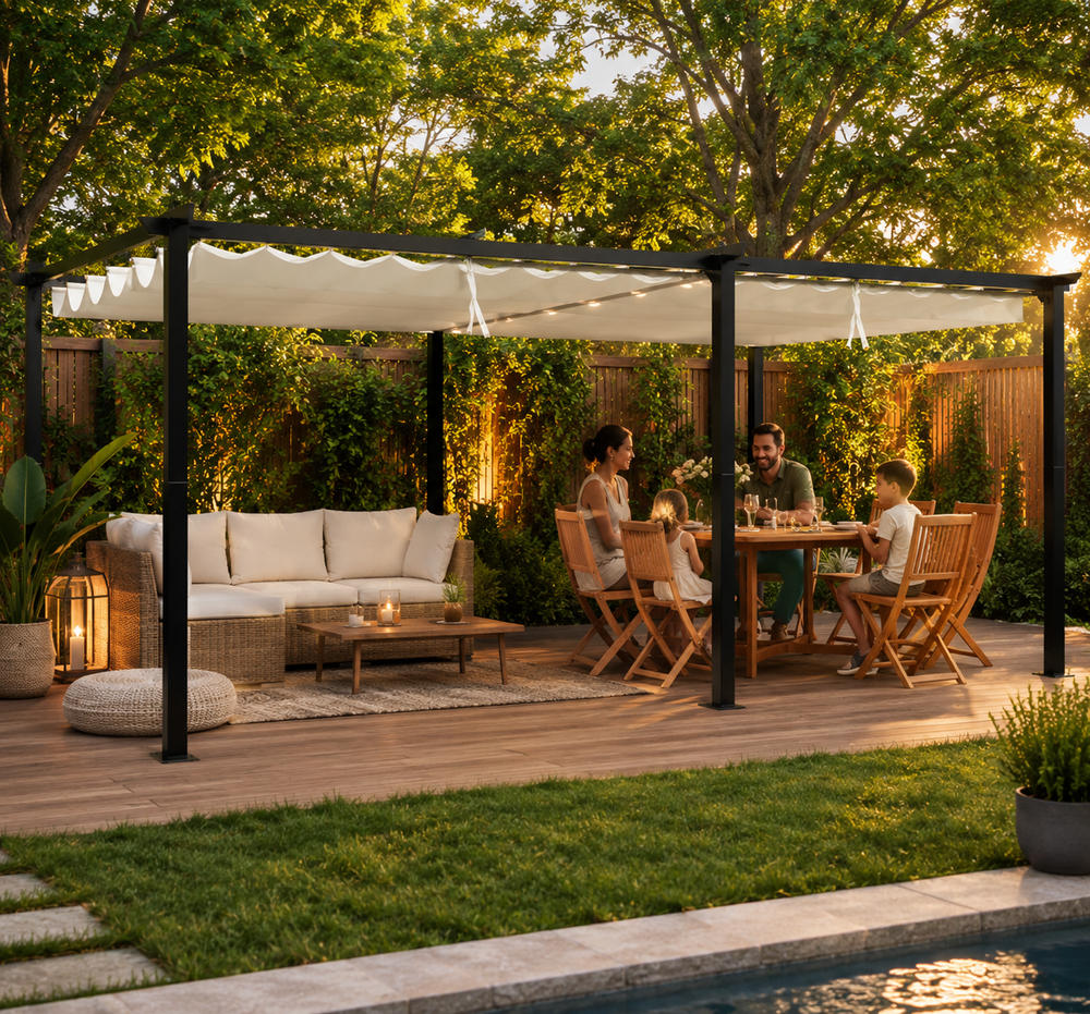 18 m² pour réunir tout le monde.
