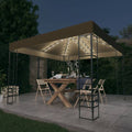 Chapiteau de Jardin LED Solaire 3x3 m — Tonnelle Festive Éclairée - photo 2