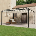 Tonnelle Aluminium Toit à Persiennes Orientables — Réglable Soleil & Ombre - photo 1