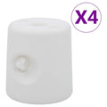 Poids de lestage tonnelle PE blanc lot 4