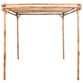 Pergola bambou naturel 170x170 - detail