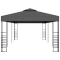 Tonnelle 3x6m - detail cadre acier
