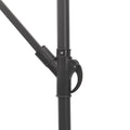 Parasol de Jardin LED Toit Paille 290 cm — Mât Acier - photo 6